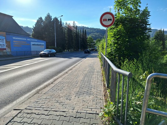 Obnova chodníků v Jeseníku