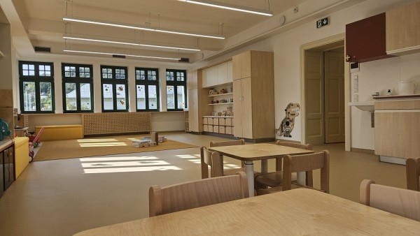 Nové interiéry dětské skupiny