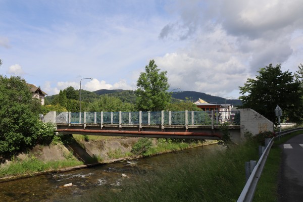 Původní stav lávky na Nábřežní