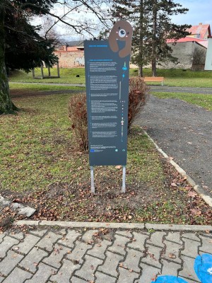 Malované hry na chodník - průvodcem je medvídek Jesenínek