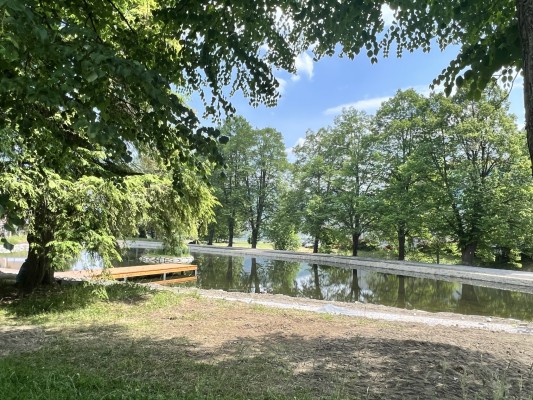 Stavební práce v rámci revitalizace lokality