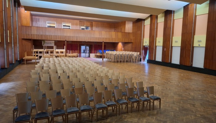 Rekonstrukce společenského sálu v budově IPOS