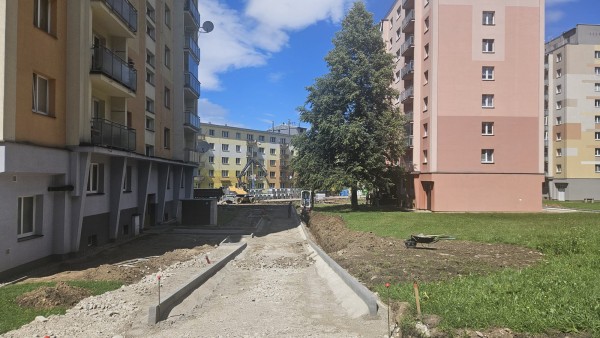 Na sídlišti Pod Chlumem se již pracuje